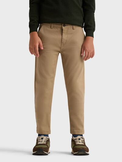 PANTALON CHINO KIDS CAMEL