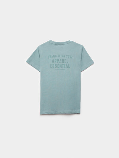 CAMISETA ESSENTIAL KIDS VERDE