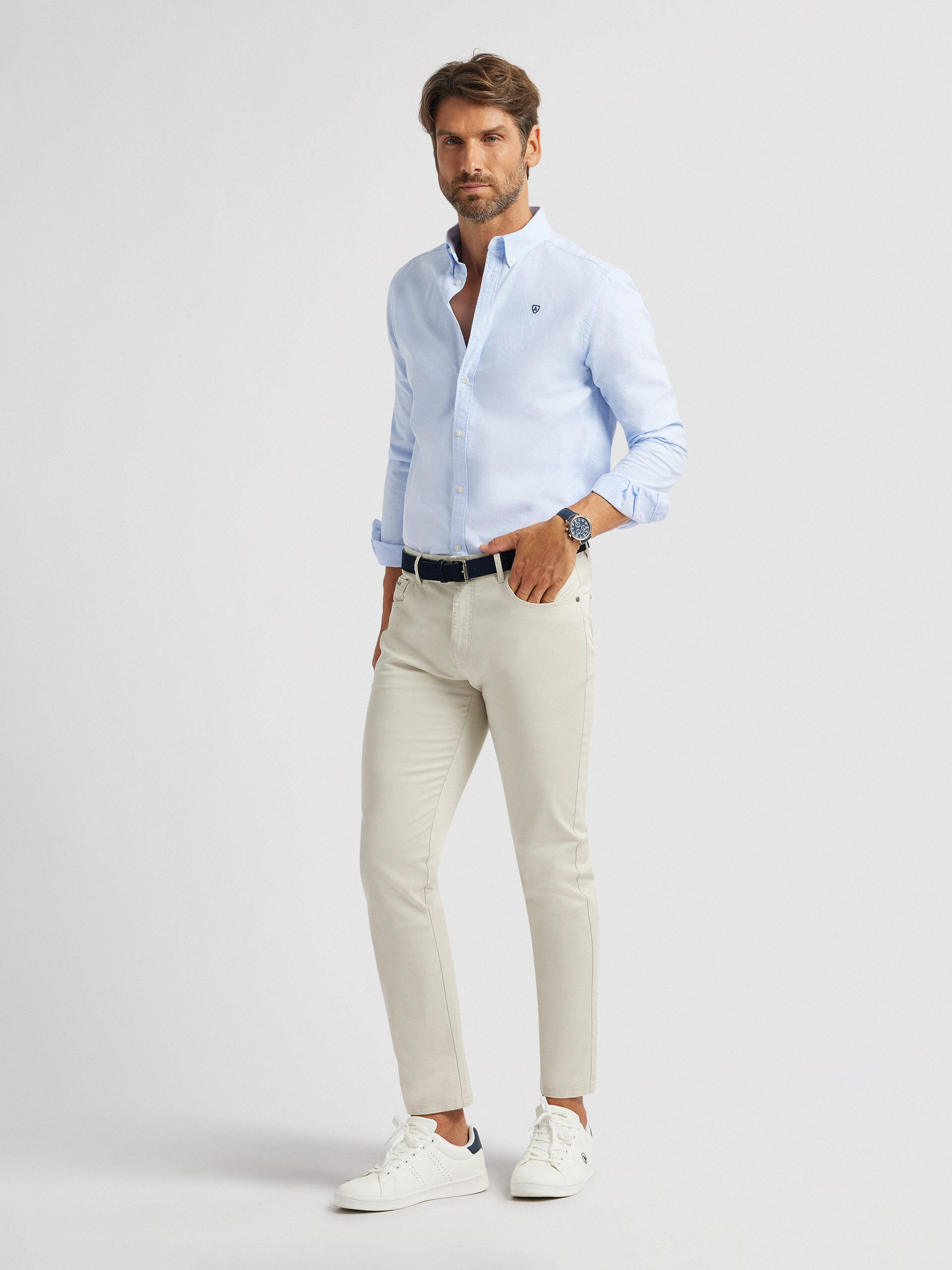 Camisa oxford alvaro moreno new arrivals