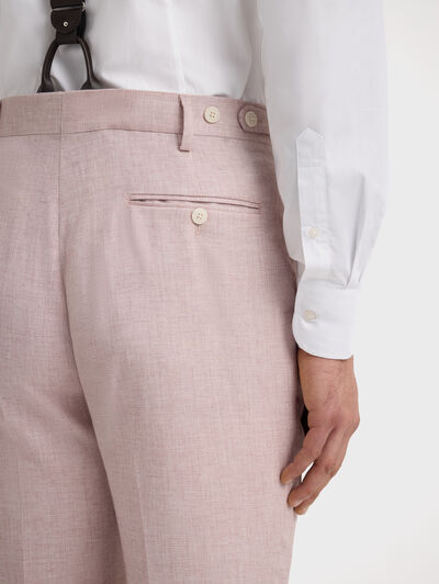 PANTALON CAPO ESTRUCTURA ROSA