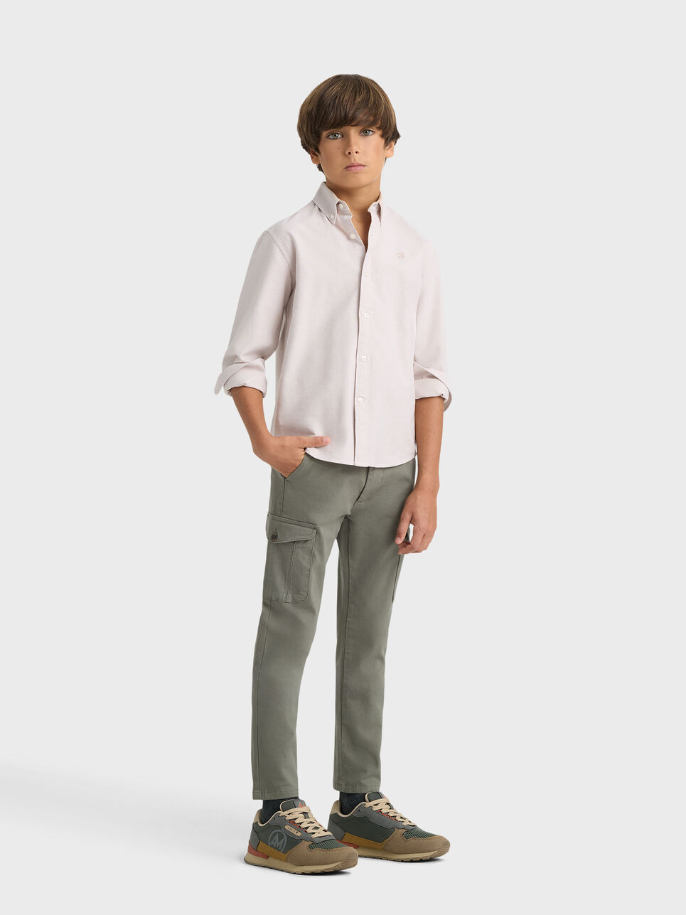 CAMISA OXFORD SOLID KIDS