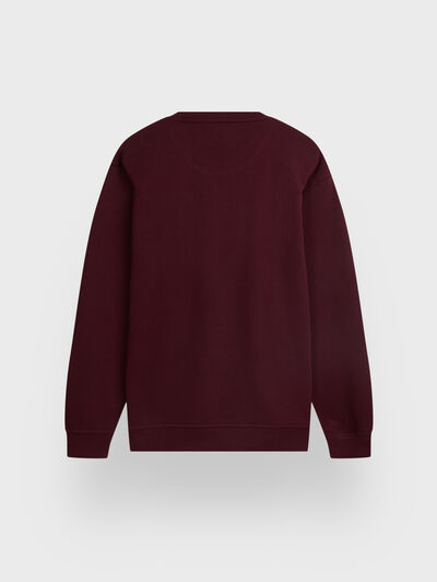 SUDADERA BASICA ROJO