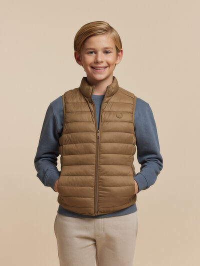 CHALECO NIRO KIDS MOSTAZA