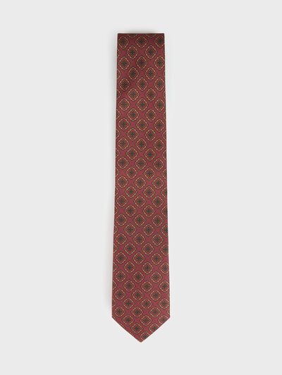 CORBATA PRINTED ROSA