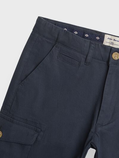 PANTALON BUFALO KIDS AZUL MARINO