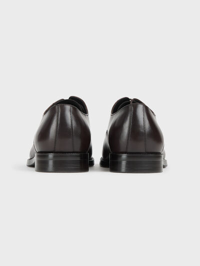 ZAPATOS OXFORD MARR&Oacute;N