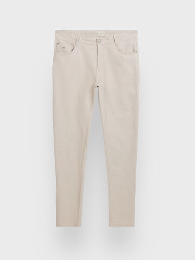 PANTALON ESTRUCTURA BEIGE