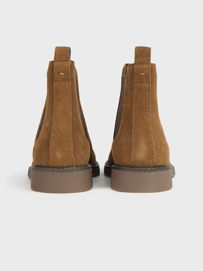 BOTA SERRAJE ELASTICO CAMEL