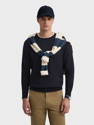 JERSEY CASUAL AZUL MARINO