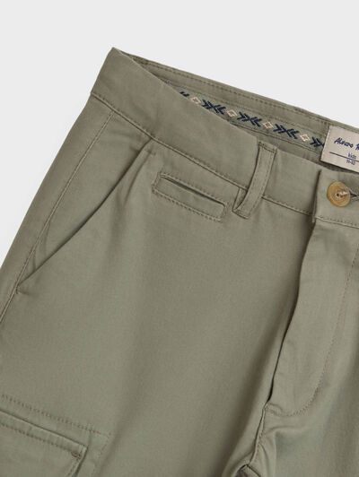 PANTALON BUFALO KIDS VERDE