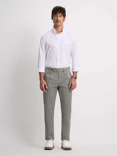 PANTALON CARROT VERDE