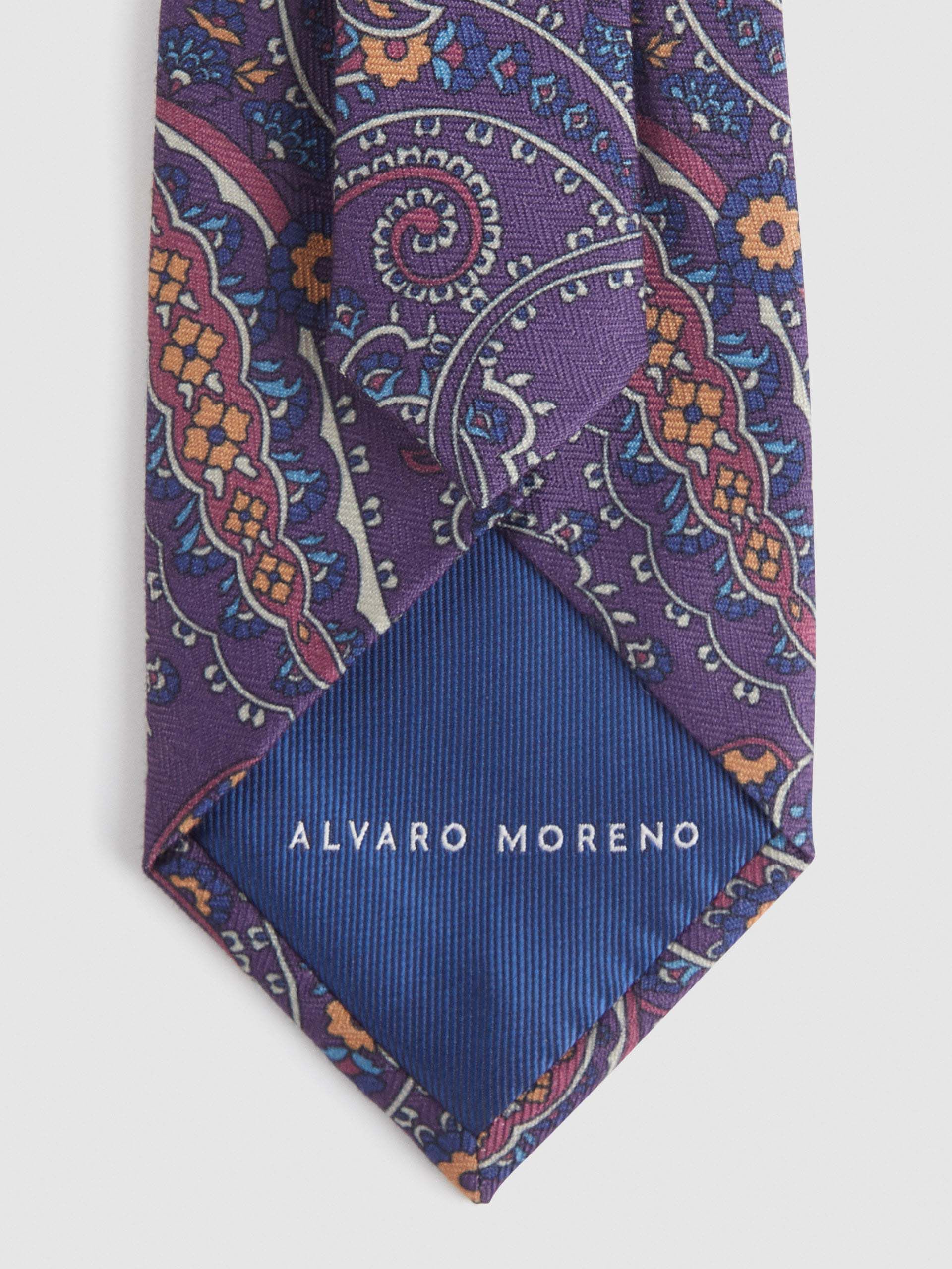 CORBATA PRINTED VIOLETA
