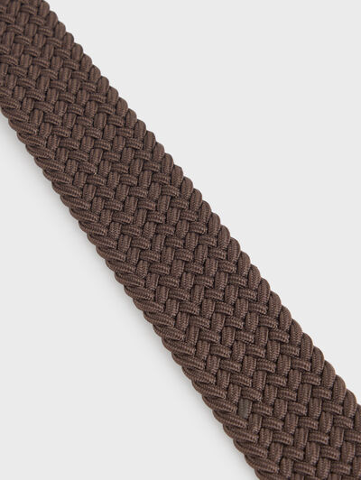 CINTURON TRENZADO ELASTICO