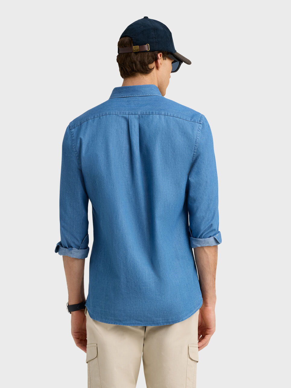 CAMISA DENIM BUTTON DOWN