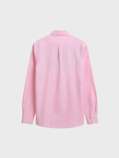 CAMISA OXFORD SOLID CORAL