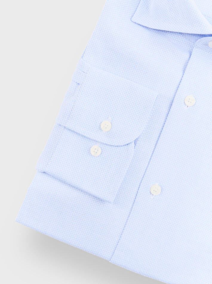 CAMISA PIQUE AMSTERDAM CELESTE