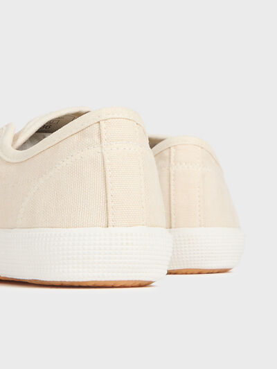 ZAPATILLAS CANVAS KIDS CRUDO