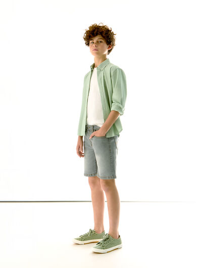 CAMISA OXFORD SOLID KIDS