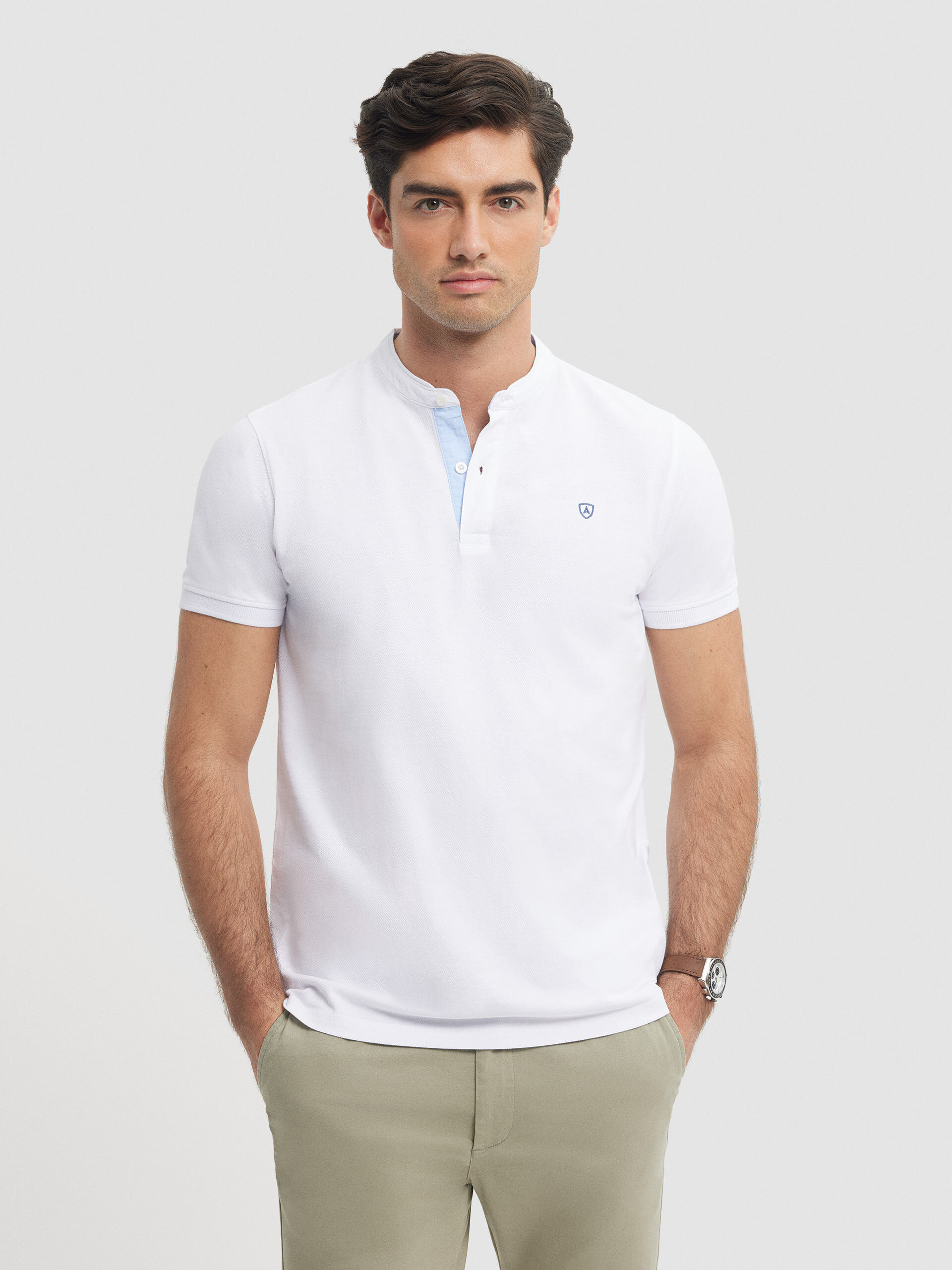 POLO RUSSET BLANCO