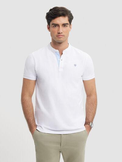 POLO RUSSET BLANCO