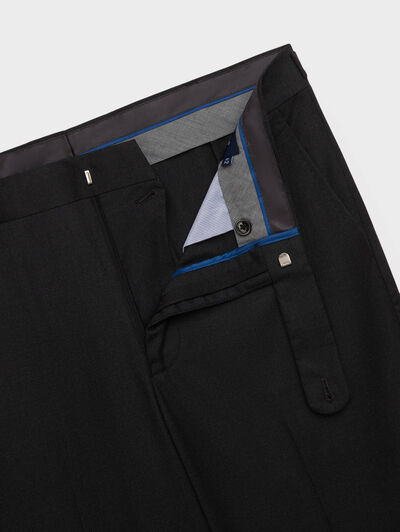 PANTALON TWILL CRUZADO GRIS