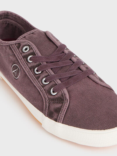 ZAPATILLAS CANVAS VIOLETA