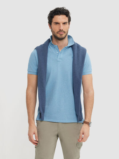 POLO SOFT CELESTE