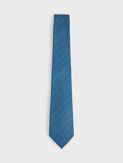 CORBATA PRINTED AZUL