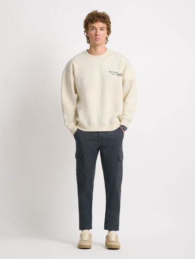 SUDADERA CHICAGO CRUDO