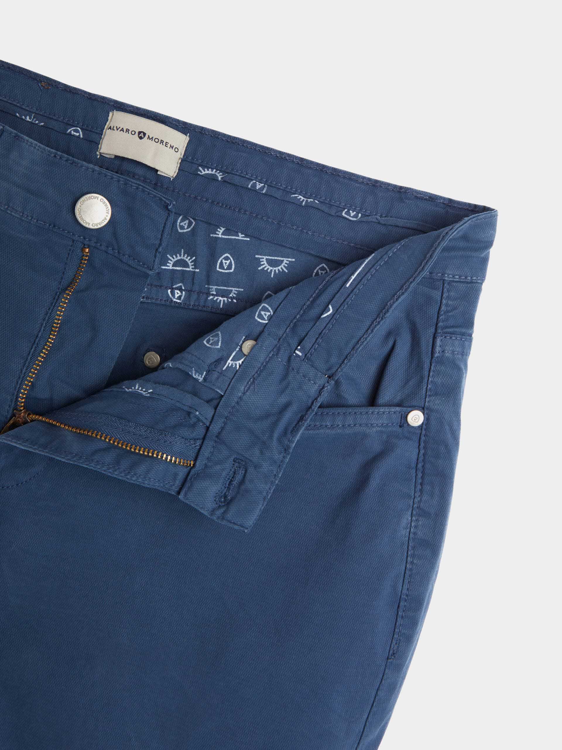 PANTALON 5 BOLSILLOS AZUL