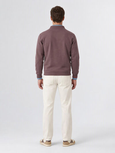 SUDADERA SIMPLY BURDEOS
