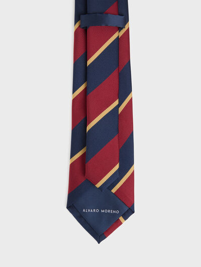 CORBATA JAQUARD MF BURDEOS