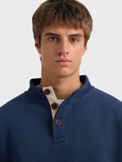 SUDADERA LORENTE AZUL MARINO