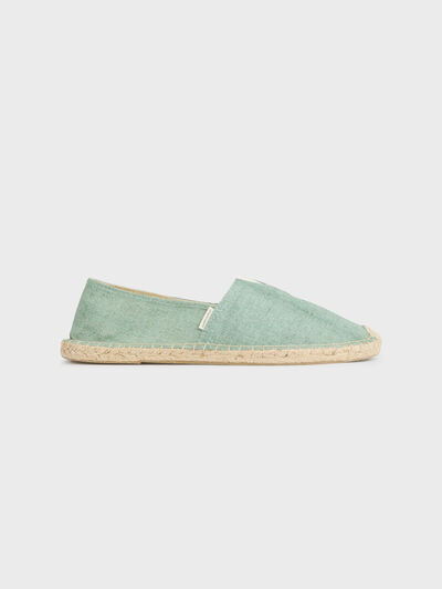 ESPADRILLES LINEN VERDE