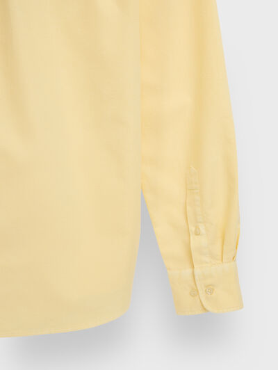 POLERA OXFORD DYE AMARILLO