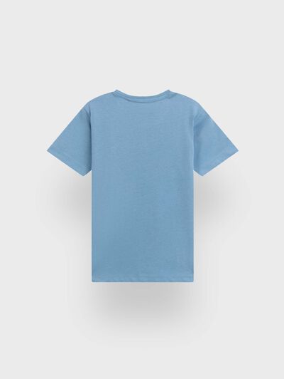 CAMISETA BASICA KIDS AZUL