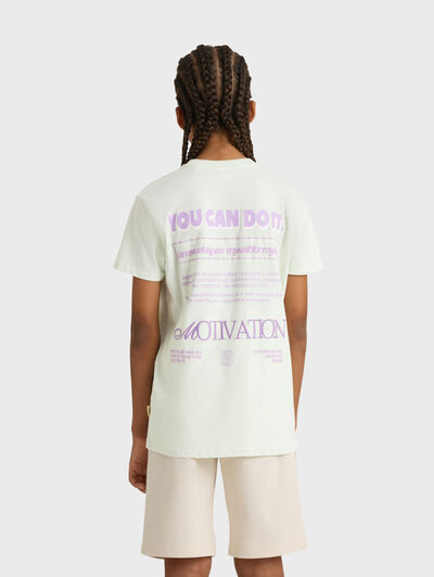 CAMISETA MOTIVATION KIDS VERDE