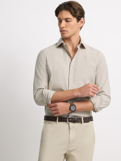 CAMISA TWILL PEACH CRUDO