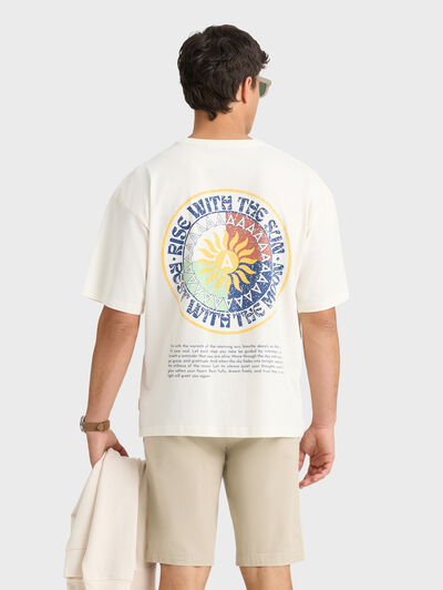 CAMISETA REST BEIGE