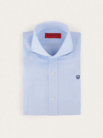 CAMISA VESTIR P.POINT  CELESTE