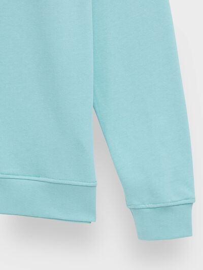 SUDADERA ORIGEN VERDE AGUA