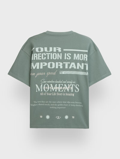 CAMISETA DIRECTION VERDE
