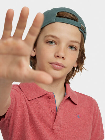 POLO SOFT KIDS CORAL