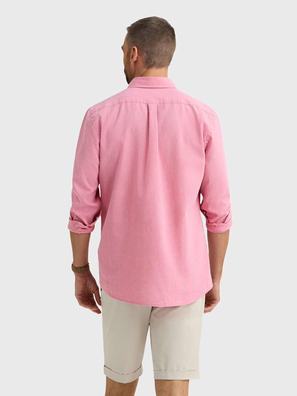 CAMISA LINO C.BOTON