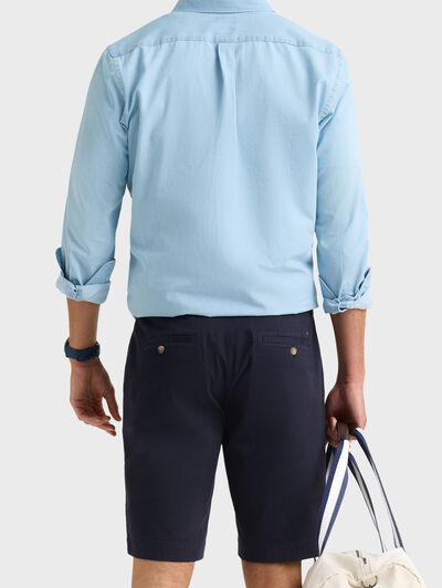 BERMUDA BASICA AZUL MARINO