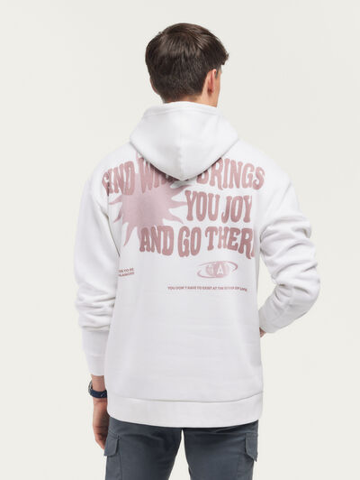 SUDADERA JOY BLANCO
