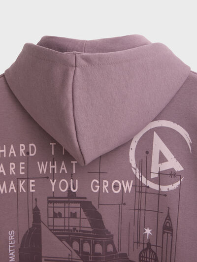 SUDADERA MATTERS ROSA