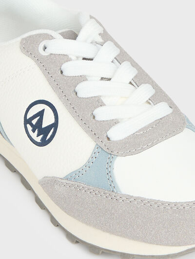 SNEAKERS SILK KIDS AZUL