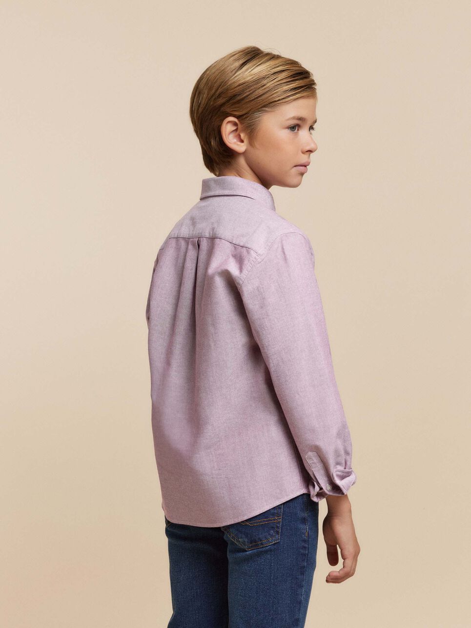 CAMISA OXFORD SOLID KIDS
