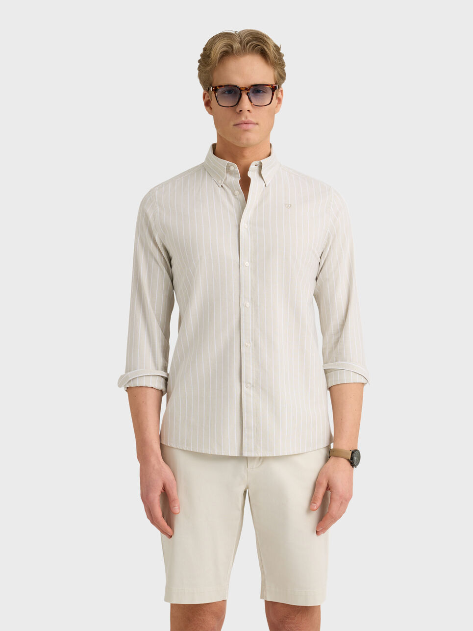 CAMISA OXFORD STRIPES